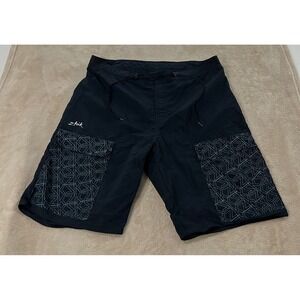 Zhik Board Shorts‎ Mens size 36 Black Swim Trunks Geometric Surfing Water Sports